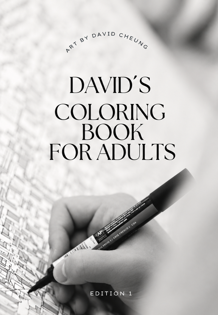 David's Coloring Book for Adults – Edition 1