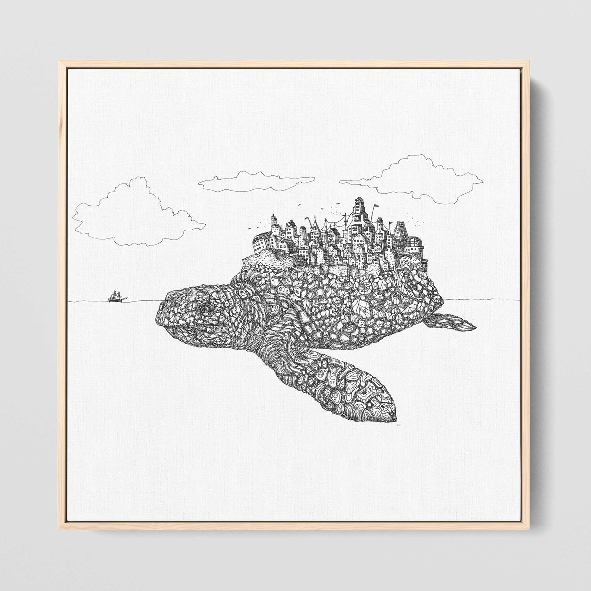 Giant Sea Turtle