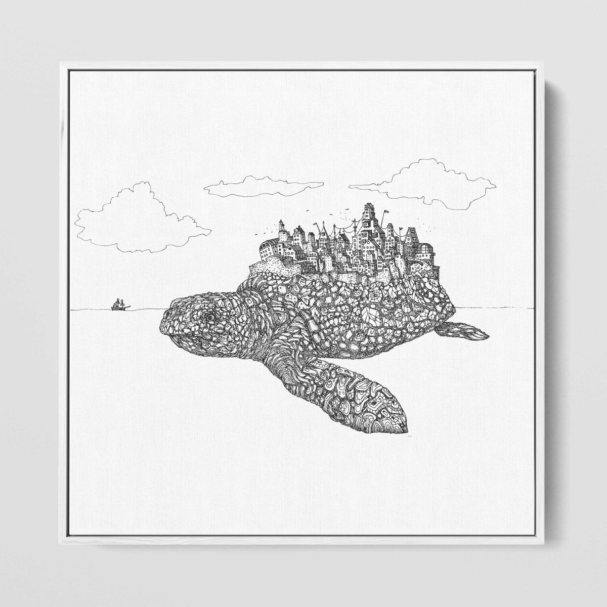 Giant Sea Turtle